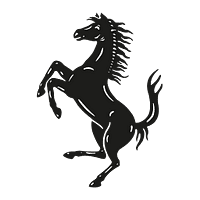 Ferrari logo - tech saas brand identity design