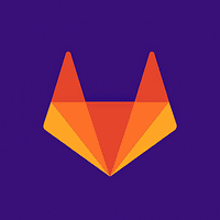 Gitlab logo - tech saas brand identity design