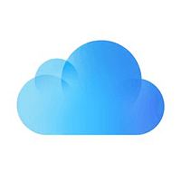 Icloud logo - tech saas brand identity design