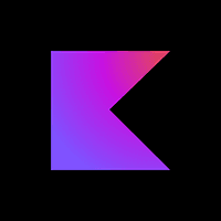 Kotlin logo - tech saas brand identity design