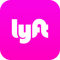 Lyft logo - tech saas brand identity design