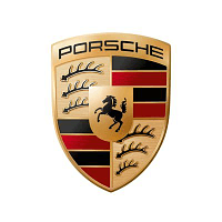 Porsche logo - automotive brand identity design