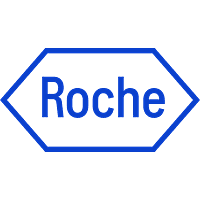 Roche logo - healthcare brand identity design
