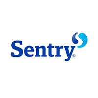 Sentry logo - tech saas brand identity design