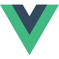 Vue logo - tech saas brand identity design